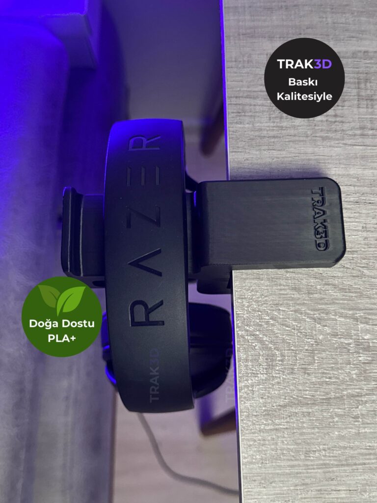 TRAK3D Premium Asılabilir Kulaklık Standı
