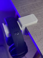 TRAK3D Premium Asılabilir Kulaklık Standı – En Sağlam V5 Modeli, Kaydırmaz Keçeli, Ergonomik Masaüstü Askı, PolarDock Edition - Görsel 2