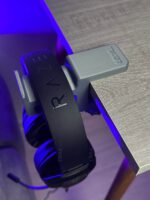 TRAK3D Premium Kulaklık Standı – En Sağlam V4 Modeli, Kaydırmaz Keçeli, Ergonomik Masaüstü Askı, Steel Gray Edition - Görsel 3