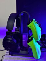 TRAK3D Joystick Ve Kulaklık Standı Siyah - Görsel 2