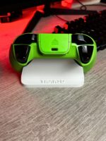 TRAK3D Xbox Minimalist Joystick Standi 3D Baski Gamepad Tutucu Uyumlu Tum Xbox Kumandalariyla Masaustu Oyuncu Aksesuari Beyaz