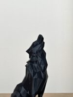 Trak3D-Uluyan-Bozkurt-Dekoratif-Biblo-Siyah