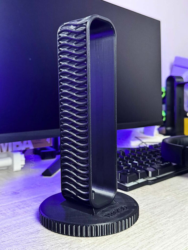 TRAK3D Oyuncu Dik Kulaklık Standı Siyah